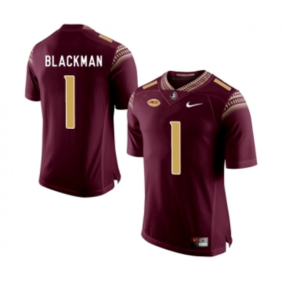 Florida State Seminoles 1 James Blackman Marroon College Football Jersey - Ujersey