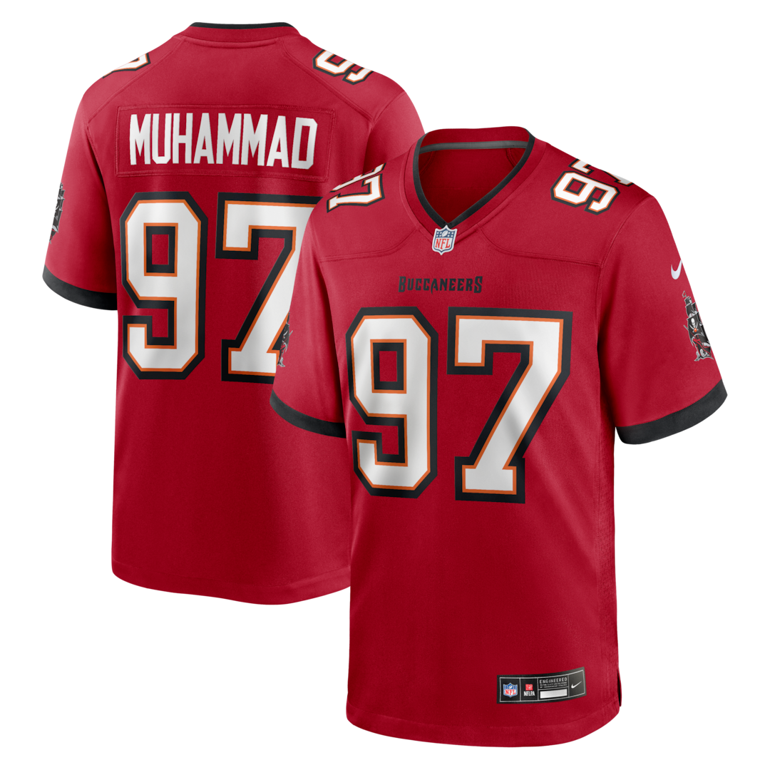 Men's Tampa Bay Buccaneers Al-Quadin Muhammad Nike Red Team Game Jersey - Ujersey