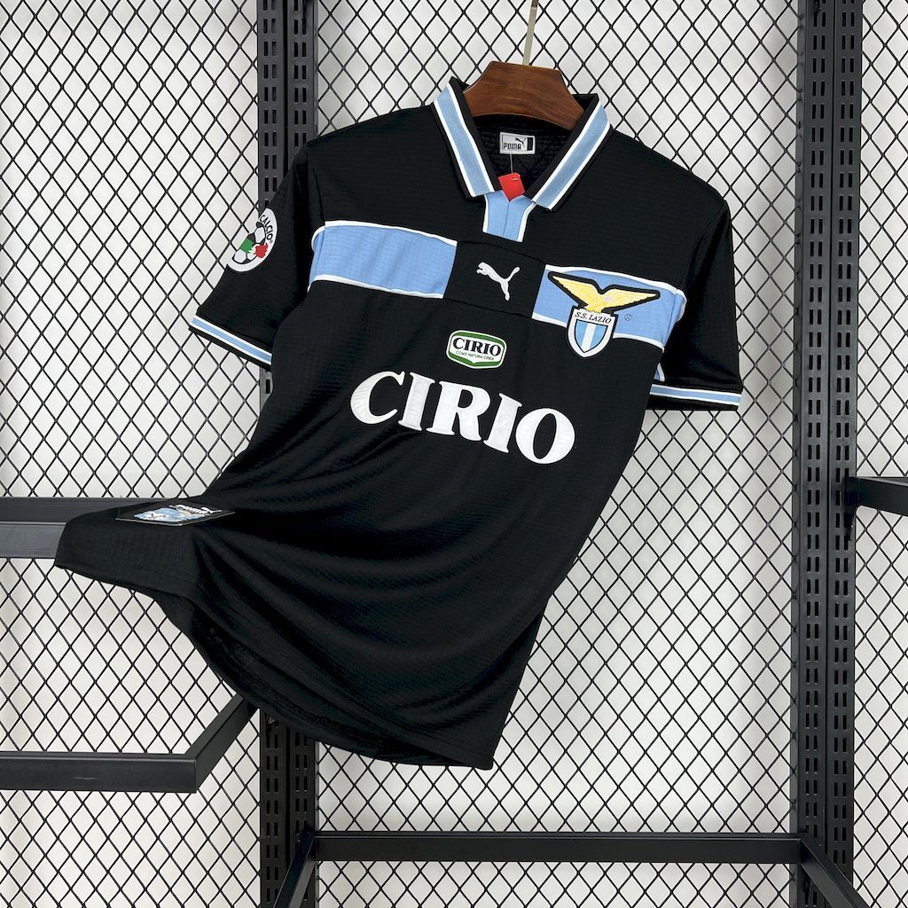 Lazio Retro Soccer Jersey Third Away Custom Shirt 1998-99 - Ujersey NHL