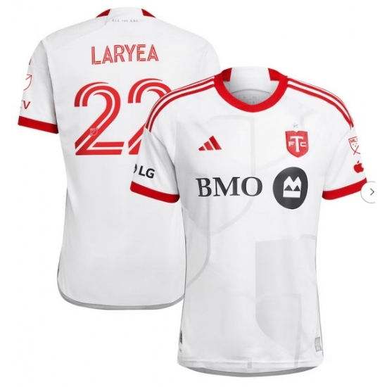 Men's Toronto FC Richie Laryea adidas White 2024 GTA Kit Authentic Player Jersey - Ujersey