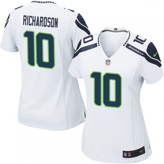 Women's Nike Seattle Seahawks #10 Paul Richardson Game White NFL Jersey - Ujersey