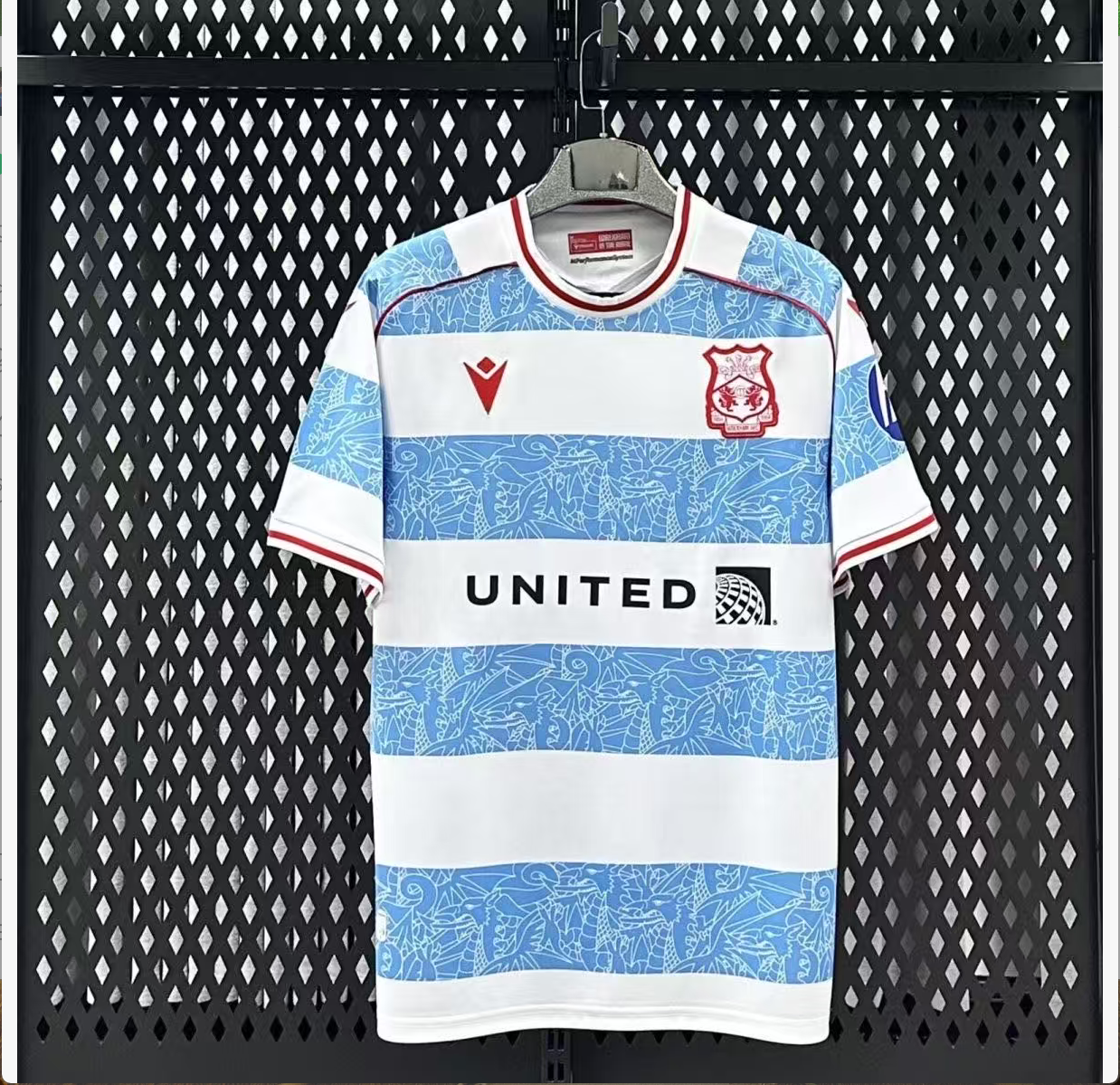 Wrexham second away football jersey 2025/2026