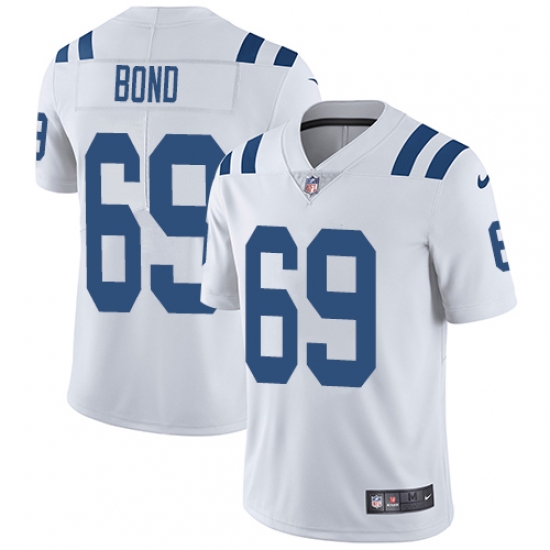 Youth Nike Indianapolis Colts #69 Deyshawn Bond White Vapor Untouchable Elite Player NFL Jersey - Ujersey