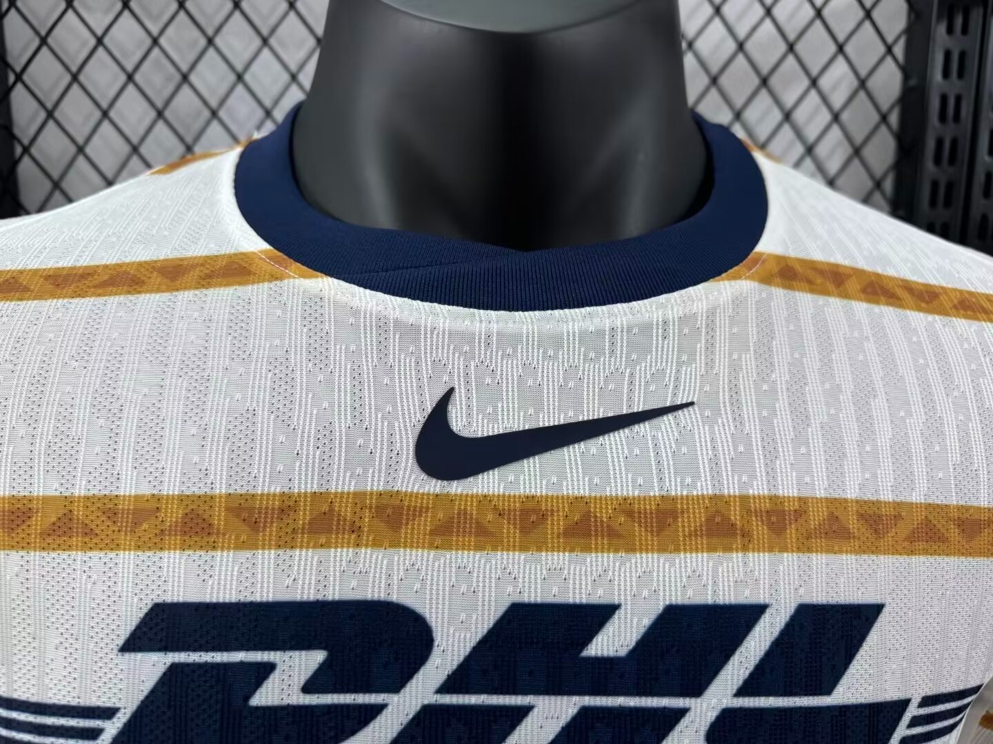 Pumas UNAM  Soccer Jersey Home Long Sleeve Shirt 2024/25