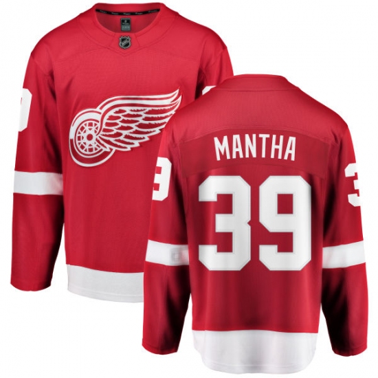 Youth Detroit Red Wings #39 Anthony Mantha Fanatics Branded Red Home Breakaway NHL Jersey - Ujersey