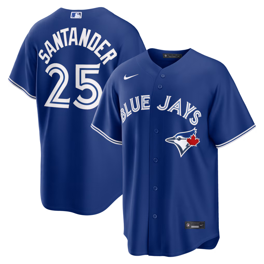 Men's Toronto Blue Jays Anthony Santander Nike Royal Alternate Replica Jersey