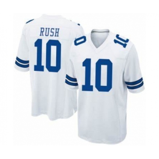 Men's Dallas Cowboys #10 Cooper Rush White Vapor Limited Stitched Jersey - Ujersey