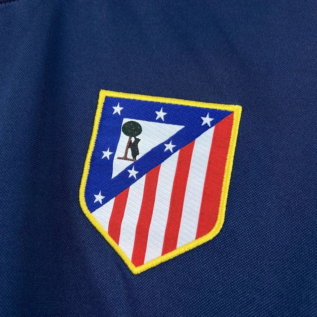 Atletico Madrid Retro Soccer Jersey Away Shirt 2002-03