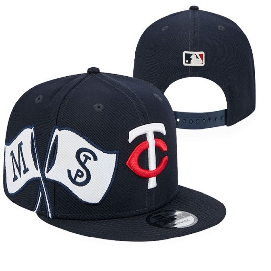 MLB Minnesota Twins Stitched Snapback Hats 2026.1- - U-jersey