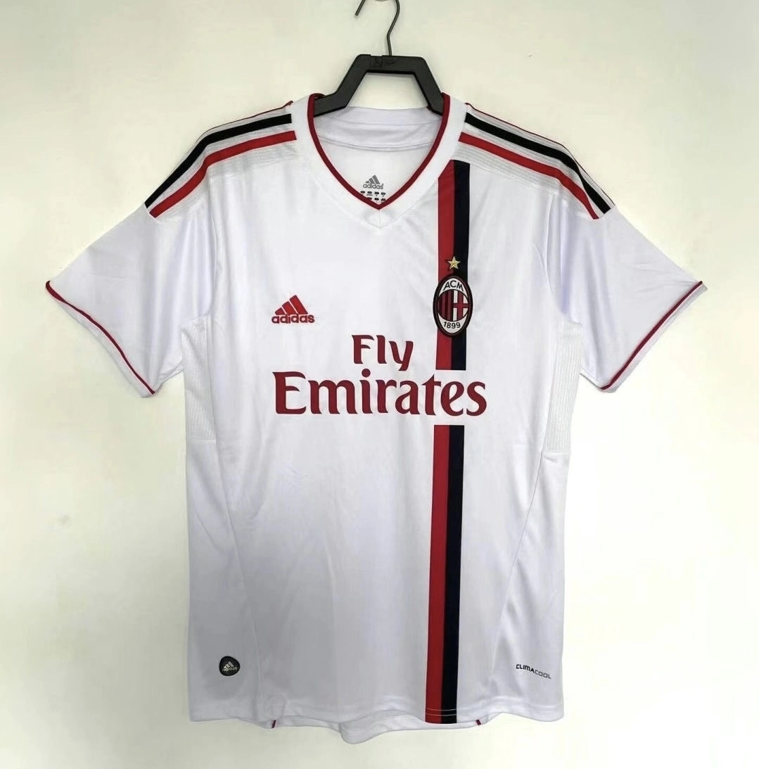 AC Milan Retro Soccer Jersey Away Custom Shirt 2011/12 - ujerseystore