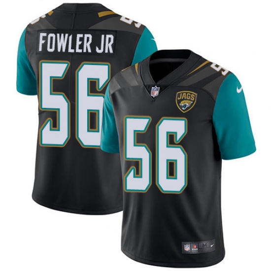 Men's Nike Jacksonville Jaguars #56 Dante Fowler Jr Black Alternate Vapor Untouchable Limited Player NFL Jersey - Ujersey