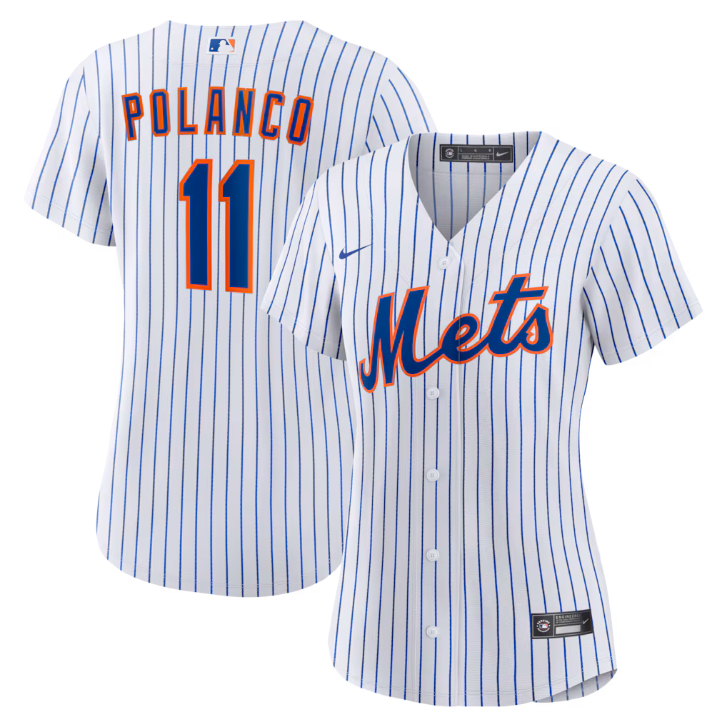 Women's New York Mets Jorge Polanco Nike White Home Replica Jersey - U-jersey