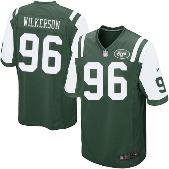 Men's Nike New York Jets #96 Muhammad Wilkerson Game Green Team Color NFL Jersey - Ujersey