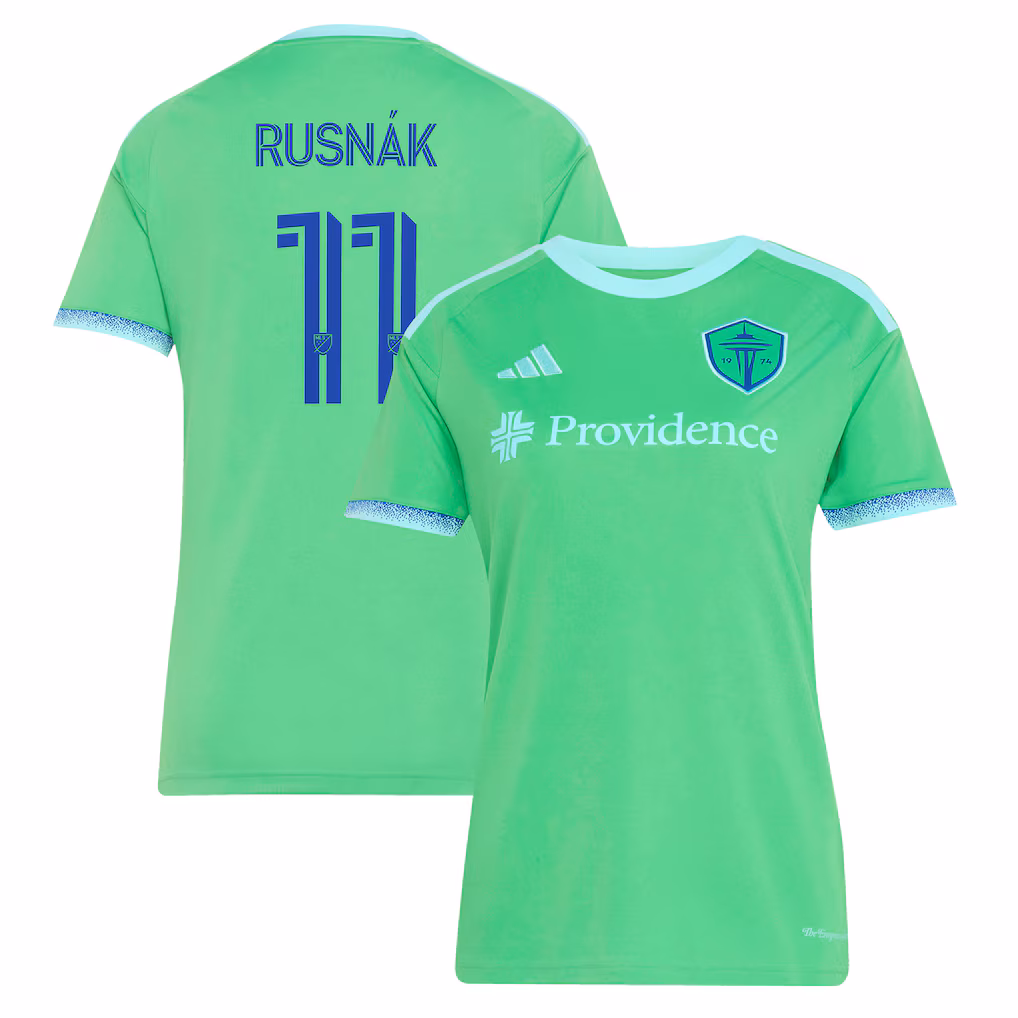 Women's Seattle Sounders FC Albert Rusnak adidas Rave Green 2026 The Evergreen State Kit Replica Jersey - Ujersey NHL