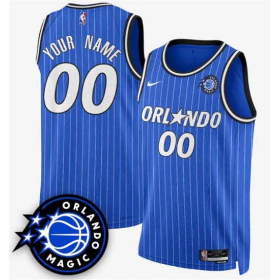 Men's Orlando Magic Active Player Custom Royal 2025 New Generation of Magic Stitched Basketball Jersey - Ujersey