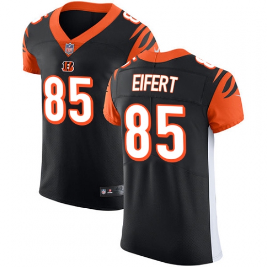Men's Nike Cincinnati Bengals #85 Tyler Eifert Black Team Color Vapor Untouchable Elite Player NFL Jersey - Ujersey