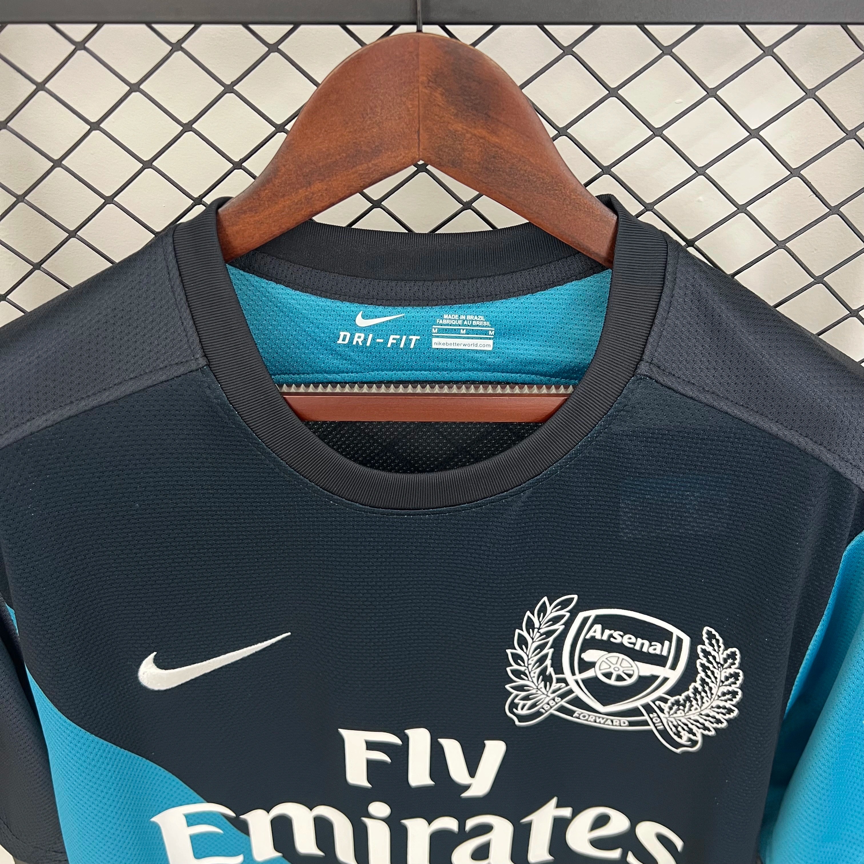 Arsenal Soccer Retro Jersey Away Custom Shirt 2011-12 - ujerseystore