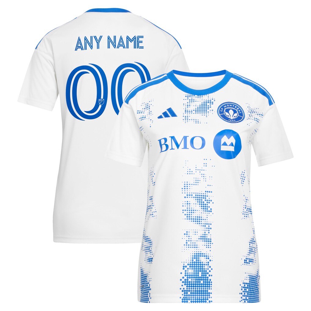 Women's CF Montreal adidas White 2026 The Procure Jersey Replica Custom Jersey - Ujersey