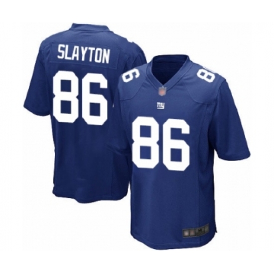 Men's New York Giants #86 Darius Slayton Game Royal Blue Team Color Football Jersey - Ujersey