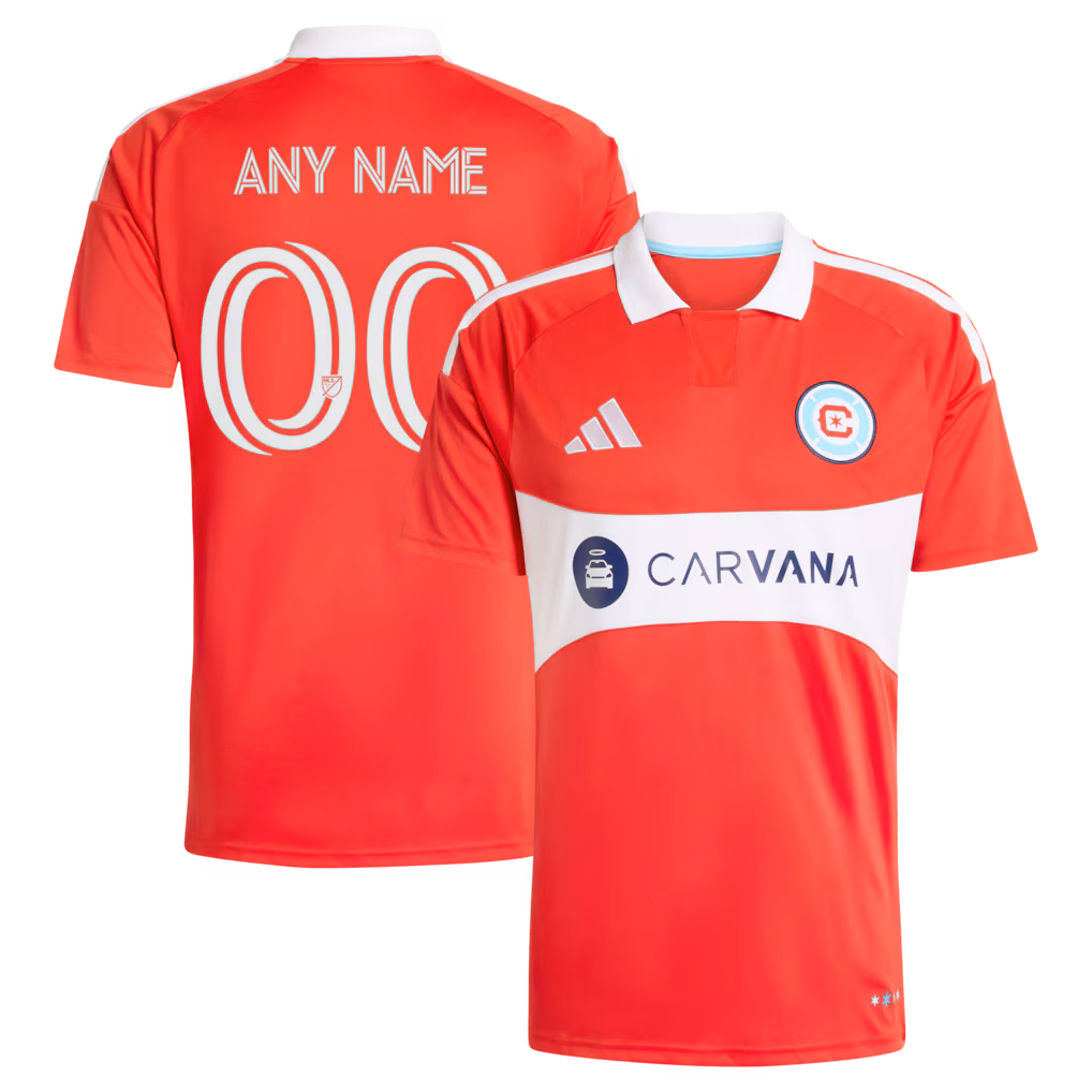 Men's Chicago Fire adidas Red 2026 Forever Red Replica Custom Jersey - Ujersey NHL
