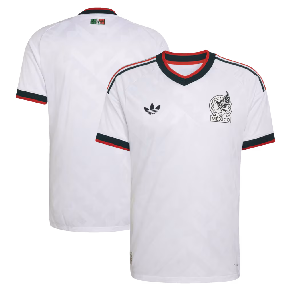 Men's Mexico National Team adidas White 2026 Away On-Field Authentic Jersey - ujerseystore