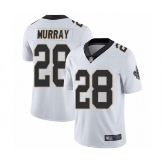 Youth New Orleans Saints #28 Latavius Murray White Vapor Untouchable Limited Player Football Jersey - Ujersey