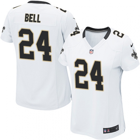 Women's Nike New Orleans Saints #24 Vonn Bell Game White NFL Jersey - Ujersey