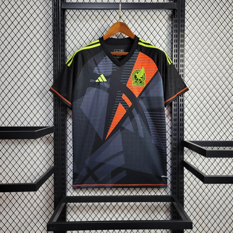 Mexico Goalkeeper Soccer Jersey Custom Shirt Copa America 2024 - ujerseystore