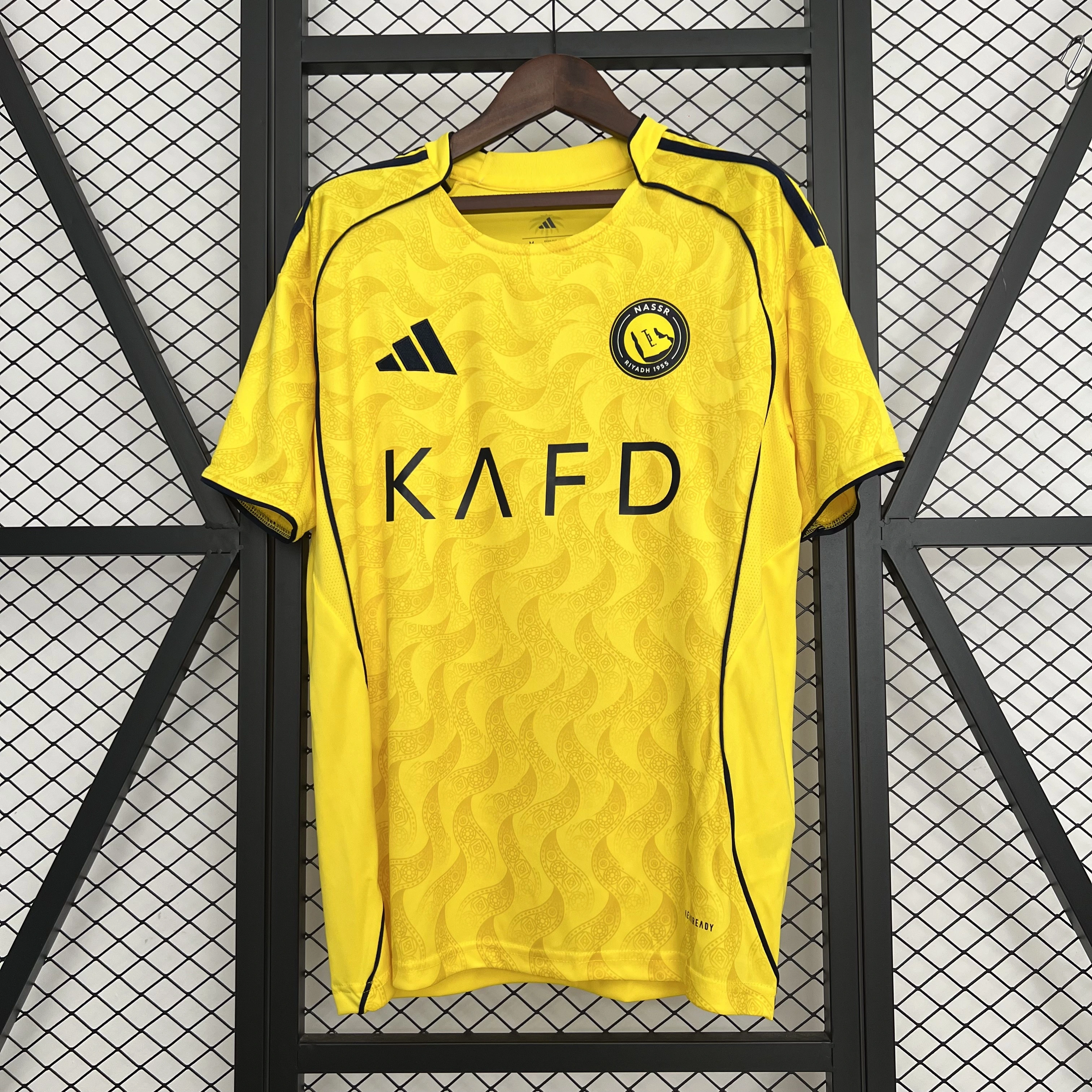 Al Nassr Soccer Jersey Home Custom Shirt 2025/26