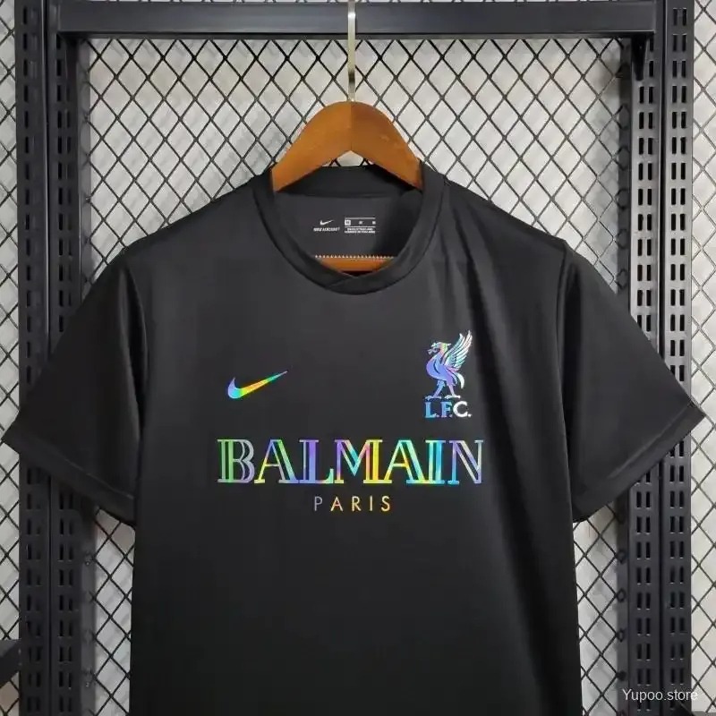 Liverpool Football Jersey Balmain Joint Special Edition Custom Shirt 2024/25 - ujerseystore