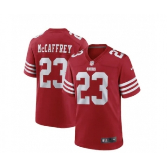 Men's San Francisco 49ers #23 Christian McCaffrey 2022 Red Vapor Untouchable Stitched Football Jersey - Ujersey