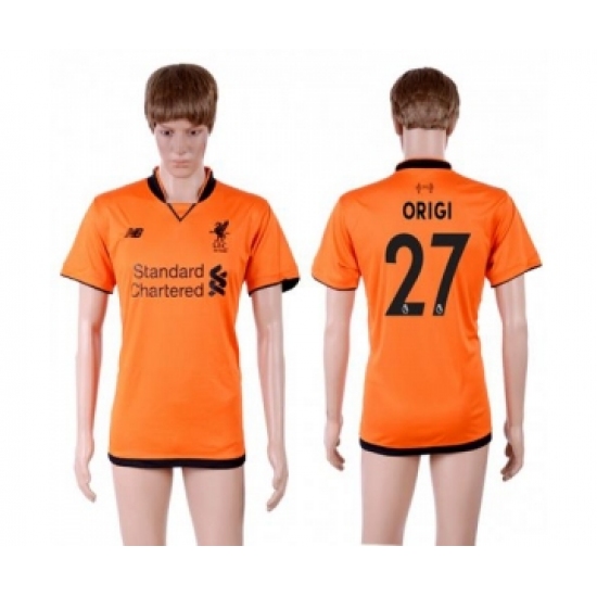 Liverpool #27 Origi Sec Away Soccer Club Jersey