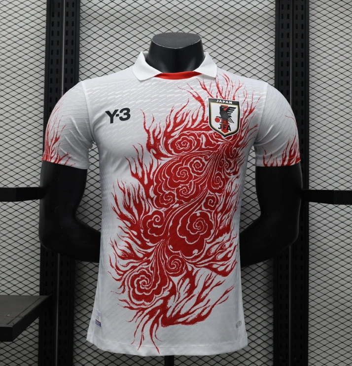 Japan Soccer Jersey Y3 White Special Edition Shirt 2024 - Ujersey NHL