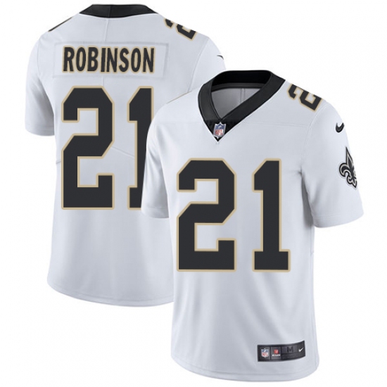 Youth Nike New Orleans Saints #21 Patrick Robinson White Vapor Untouchable Limited Player NFL Jersey - Ujersey