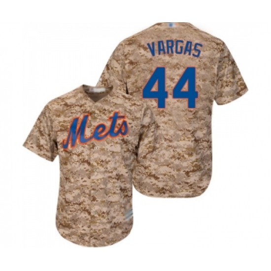 Men's New York Mets #44 Jason Vargas Replica Camo Alternate Cool Base Baseball Jersey - Ujersey