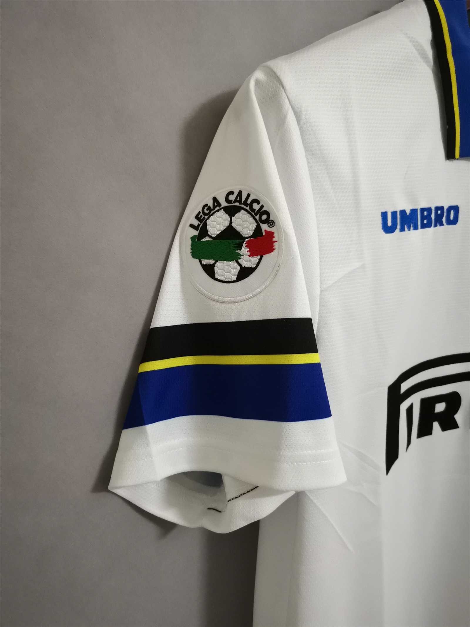 Inter Milan Jersey Custom Away Soccer Jersey 1997/98 - ujerseystore