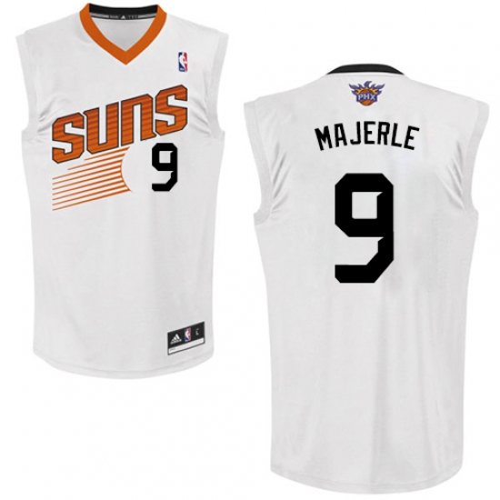Men's Adidas Phoenix Suns #9 Dan Majerle Swingman White Home NBA Jersey - Ujersey