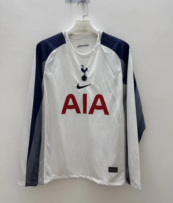 Tottenham Hotspur Football Jersey Home Long Sleeve Custom Shirt 2025/26 - Ujersey Shop