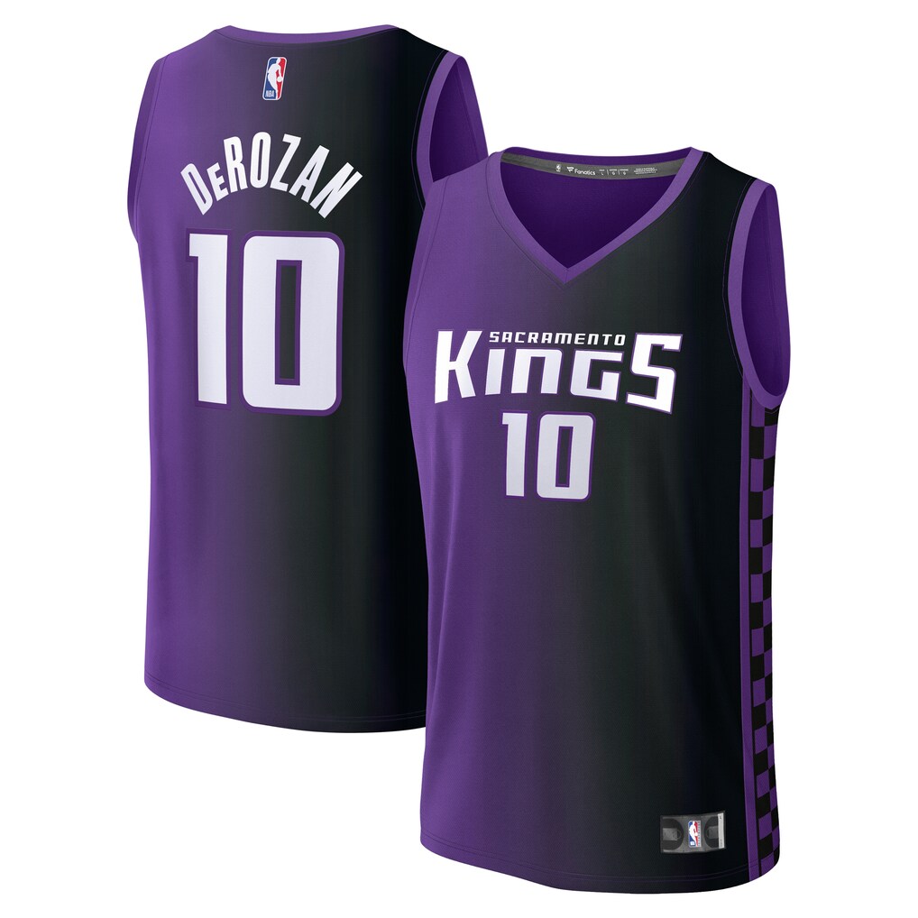 Youth Sacramento Kings DeMar DeRozan Fanatics Purple Fast Break Replica Player Jersey - Statement Edition - U-jersey