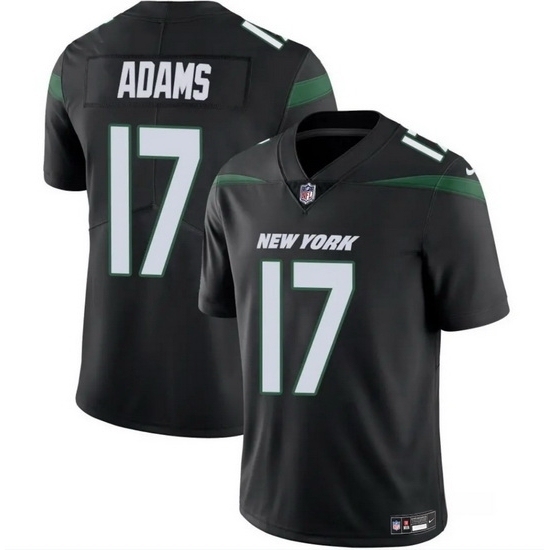 Youth New York Jets #17 Davante Adams Black 2024 Vapor Untouchable Limited Stitched Jersey - Ujersey