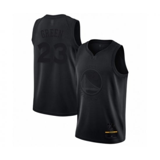 Men's Golden State Warriors #23 Draymond Green Swingman Black MVP Basketball Jersey - Ujersey