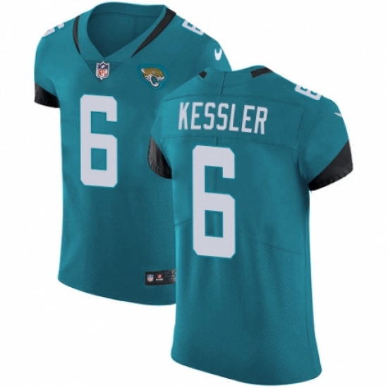 Men's Nike Jacksonville Jaguars #6 Cody Kessler Black Alternate Vapor Untouchable Elite Player NFL Jersey - Ujersey