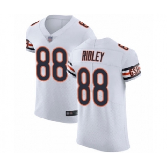 Men's Chicago Bears #88 Riley Ridley White Vapor Untouchable Elite Player Football Jersey - Ujersey