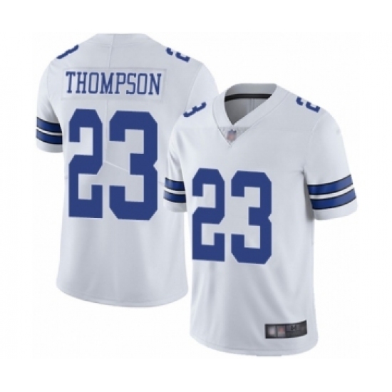 Youth Dallas Cowboys #23 Darian Thompson White Vapor Untouchable Limited Player Football Jersey - Ujersey