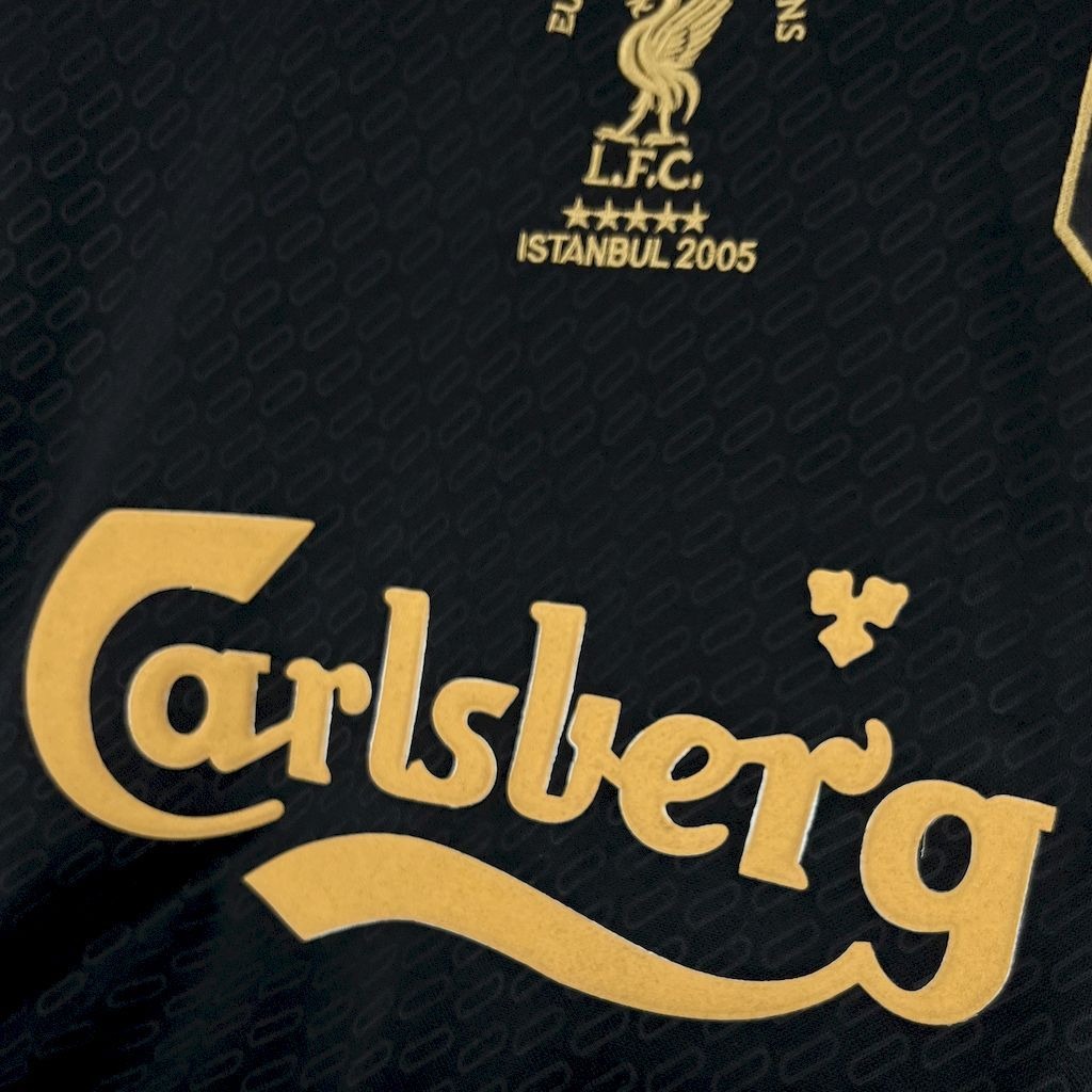 Liverpool Football Jersey 20th Anniversary Istanbul Black Custom Shirt 2025/26 - ujerseystore