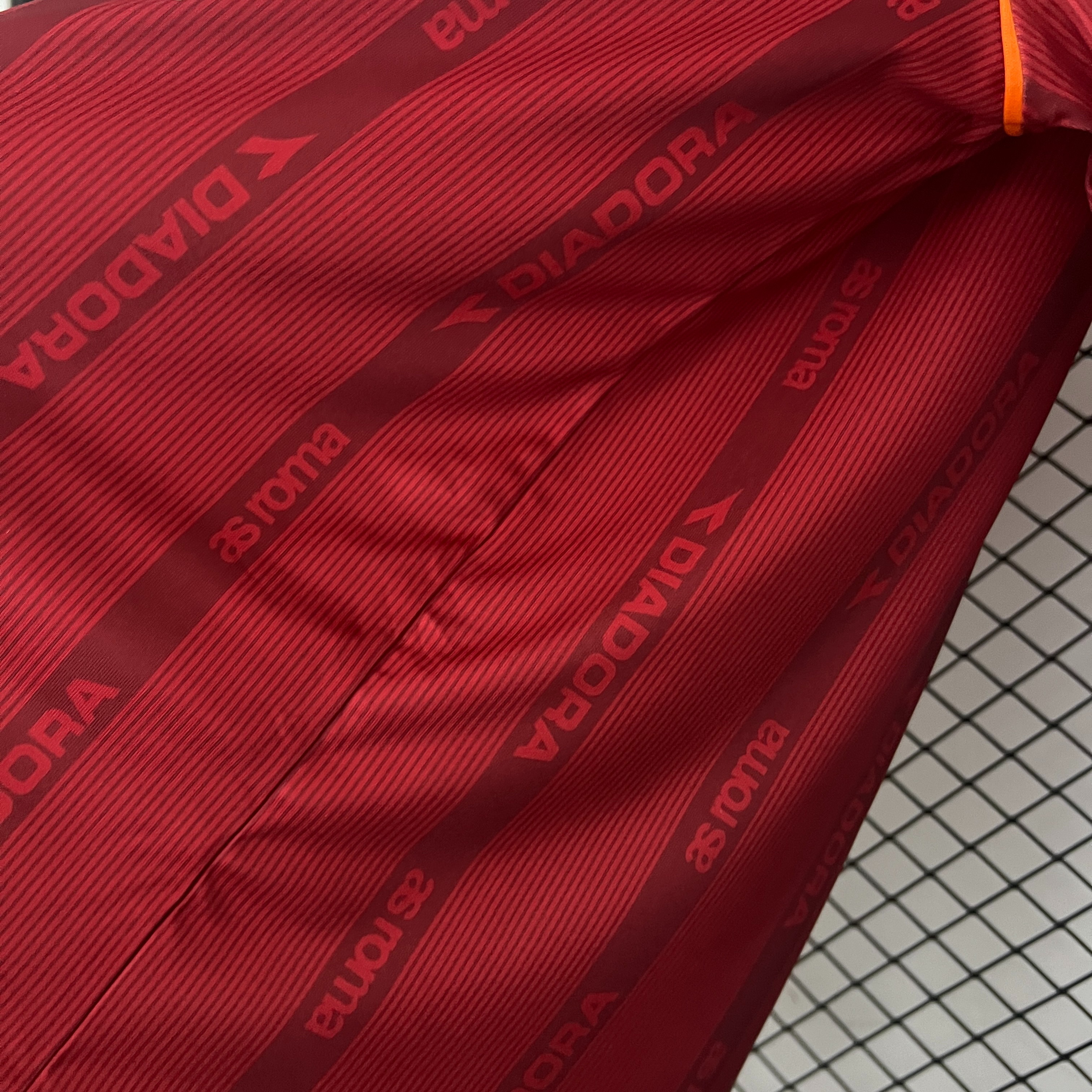 Roma Retro Soccer Jersey Home Custom Shirt 1999/00 - ujerseystore
