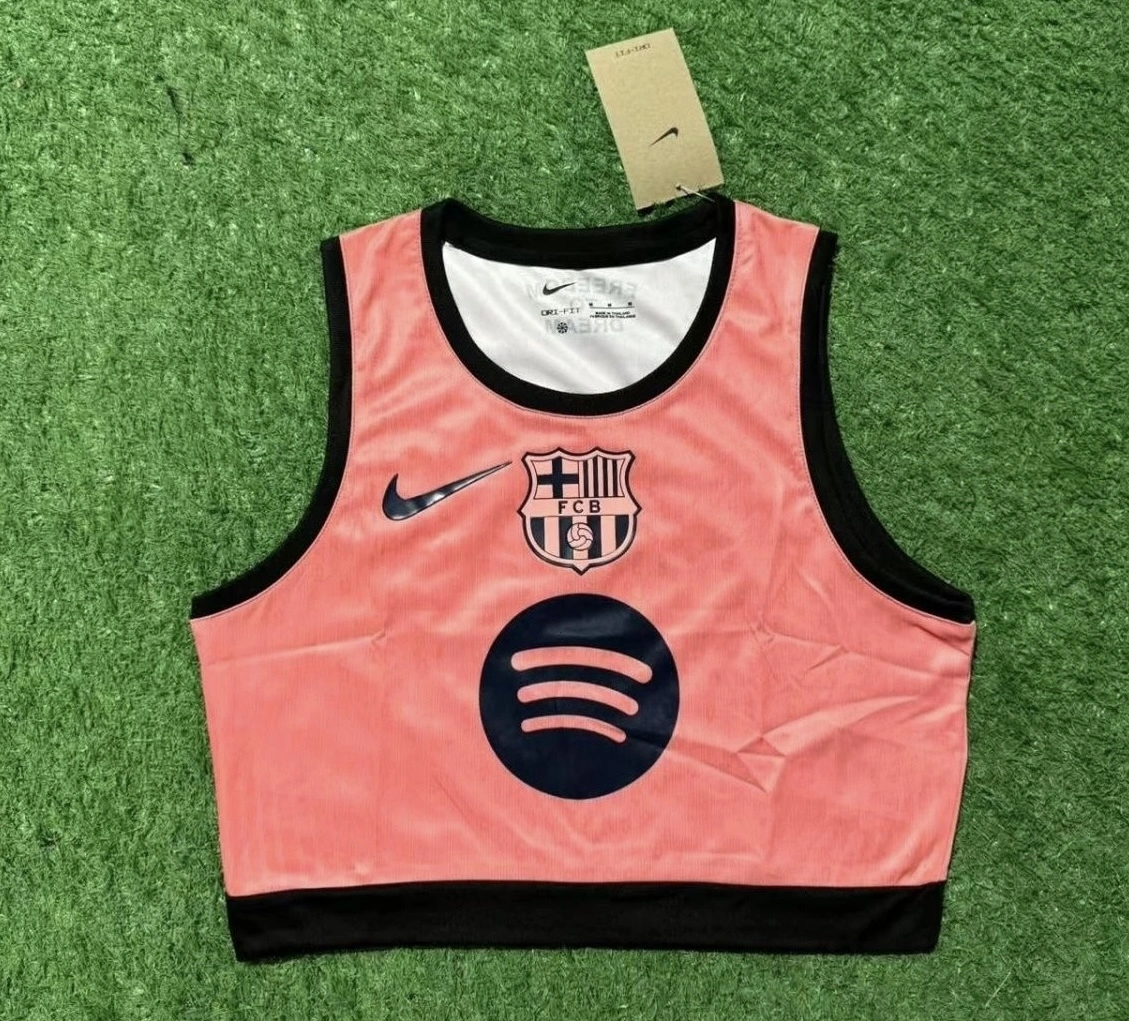 Barcelona Women's Vest Pink Special Edition Soccer Jersey 2025/26 - Ujersey NHL
