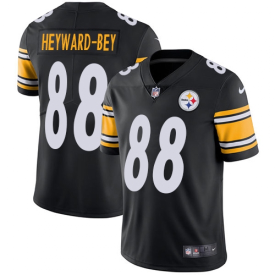 Men's Nike Pittsburgh Steelers #88 Darrius Heyward-Bey Black Team Color Vapor Untouchable Limited Player NFL Jersey - Ujersey