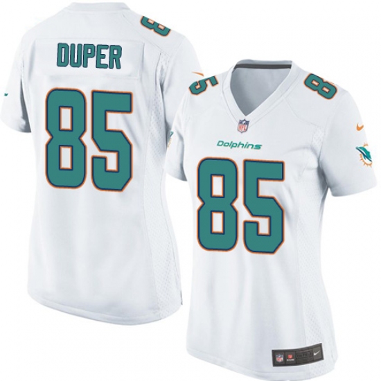 Women's Nike Miami Dolphins #85 Mark Duper Game White NFL Jersey - Ujersey