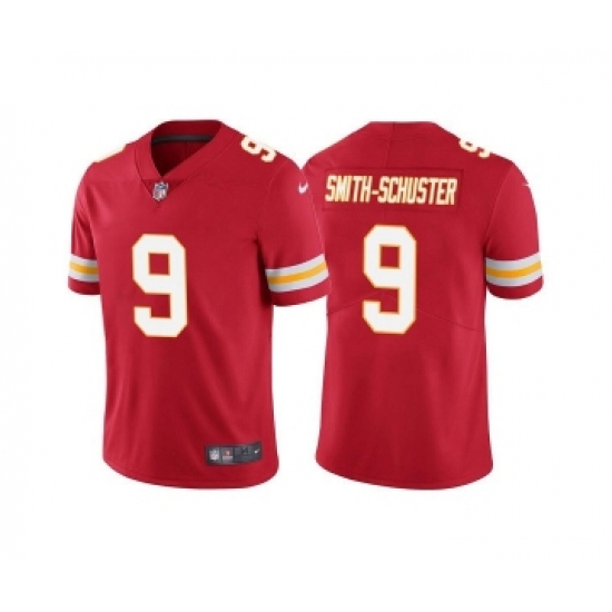 Men's Kansas City Chiefs #9 JuJu Smith-Schuster Red Vapor Untouchable Limited Stitched Football Jersey - Ujersey